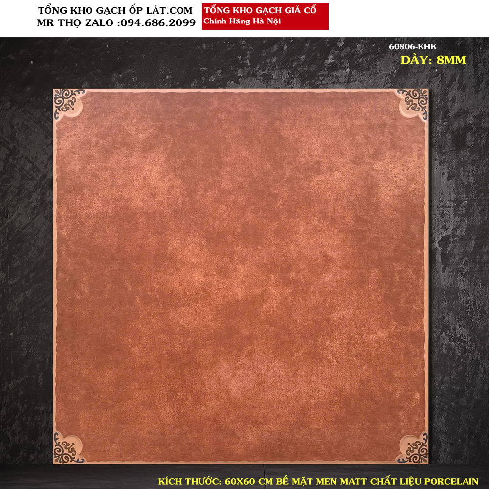 Gạch giả cổ lát nền 600x600 60806